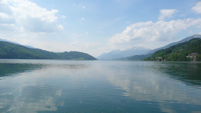 p1070730 Blick von meinem Lieblingsplatzl am Millstätter See aus