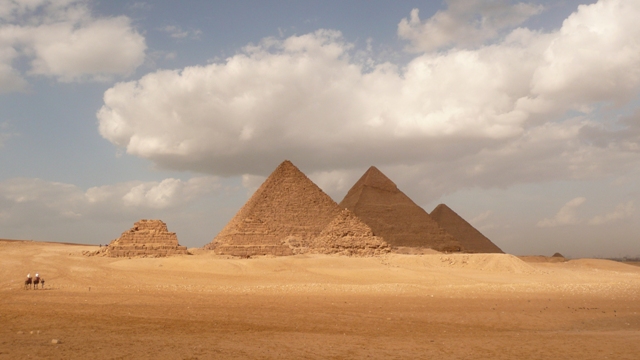 die Pyramiden von Giseh